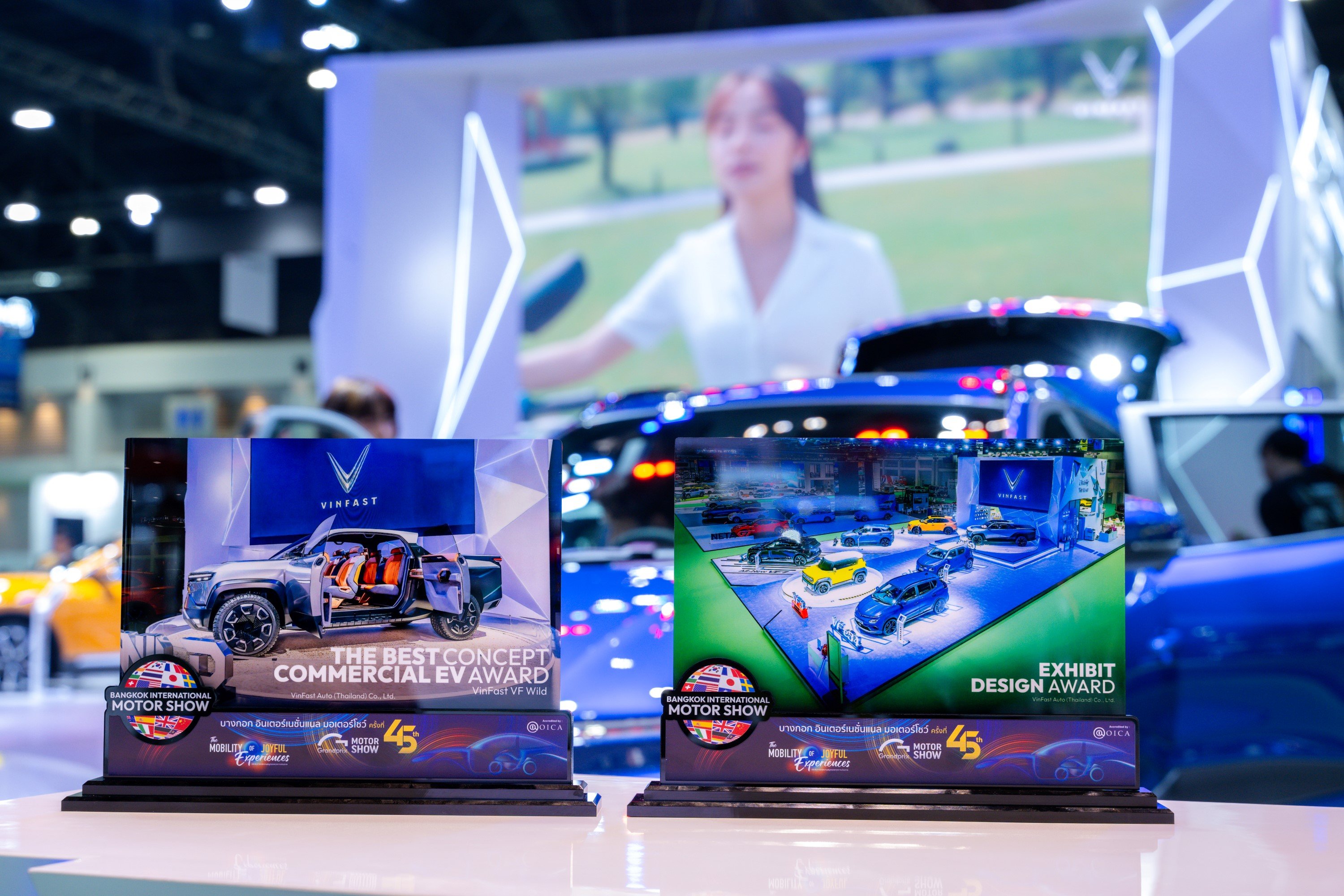 VINFAST WINS TWO PRESTIGIOUS AWARDS AT THE BANGKOK INTERNATIONAL MOTOR SHOW 2024